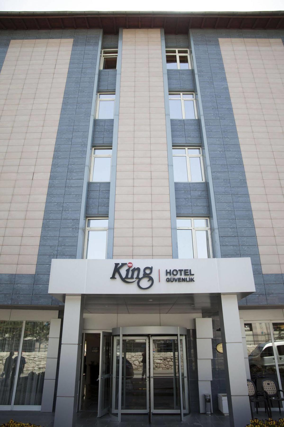 King Hotel Guvenlik Ankara Esterno foto